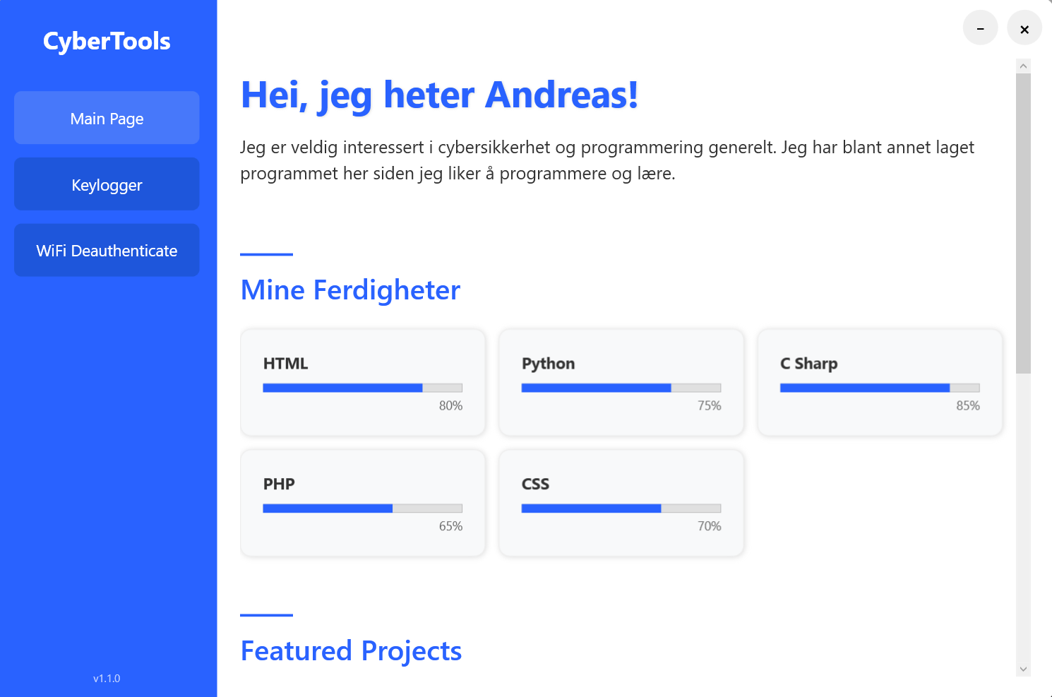 CyberTools Project